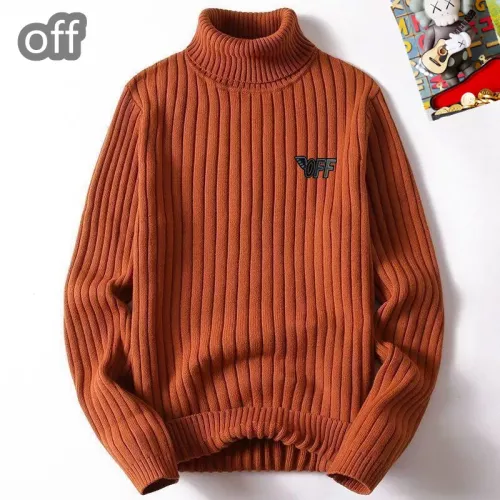 Off-White Sweaters Long Sleeved For Men #1385235 $42.00 USD, Wholesale Replica Off-White Sweaters