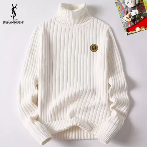 Yves Saint Laurent YSL Sweaters Long Sleeved For Men #1385237 $42.00 USD, Wholesale Replica Yves Saint Laurent YSL Sweaters