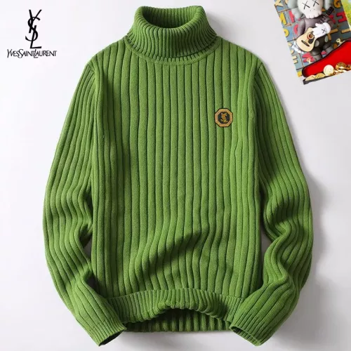 Yves Saint Laurent YSL Sweaters Long Sleeved For Men #1385239 $42.00 USD, Wholesale Replica Yves Saint Laurent YSL Sweaters