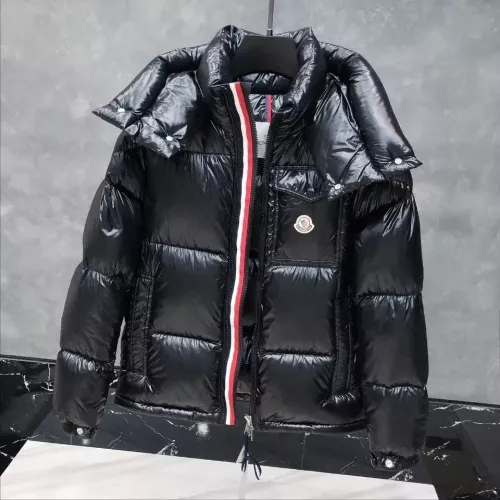 Moncler Down Feather Coat Long Sleeved For Men #1385250 $132.00 USD, Wholesale Replica Moncler Down Feather Coat