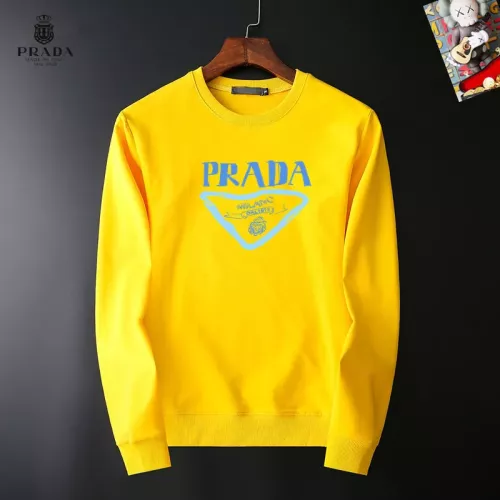 Prada Hoodies Long Sleeved For Men #1385252 $40.00 USD, Wholesale Replica Prada Hoodies