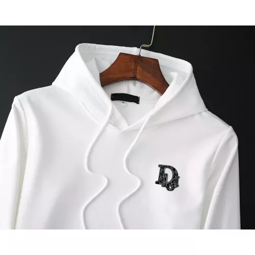 Replica Christian Dior Hoodies Long Sleeved For Men #1385296 $40.00 USD for Wholesale
