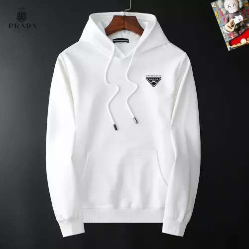 Prada Hoodies Long Sleeved For Men #1385314 $40.00 USD, Wholesale Replica Prada Hoodies