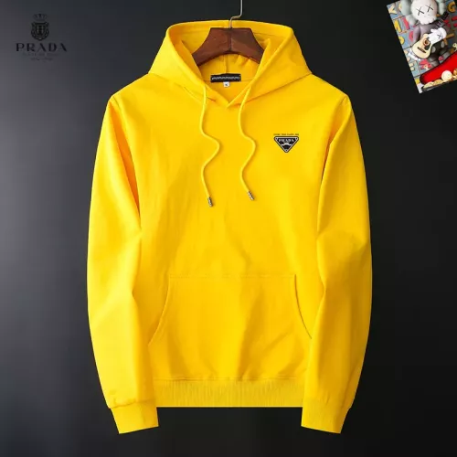 Prada Hoodies Long Sleeved For Men #1385315 $40.00 USD, Wholesale Replica Prada Hoodies
