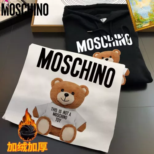 Replica Moschino Hoodies Long Sleeved For Men #1385333 $45.00 USD for Wholesale