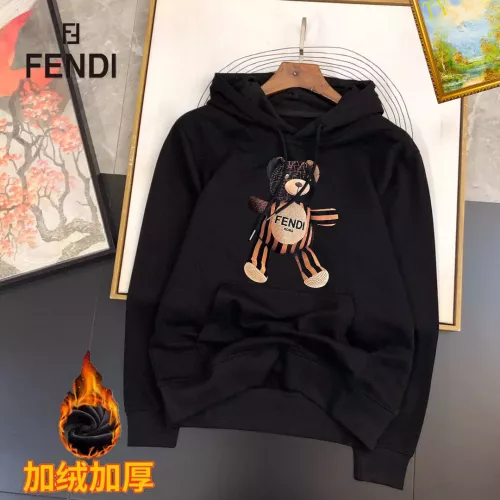 Fendi Hoodies Long Sleeved For Men #1385346 $45.00 USD, Wholesale Replica Fendi Hoodies