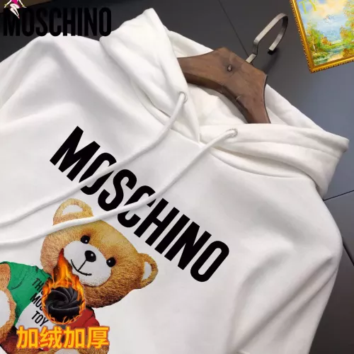Replica Moschino Hoodies Long Sleeved For Men #1385349 $45.00 USD for Wholesale