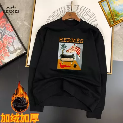 Hermes Hoodies Long Sleeved For Men #1385358 $45.00 USD, Wholesale Replica Hermes Hoodies