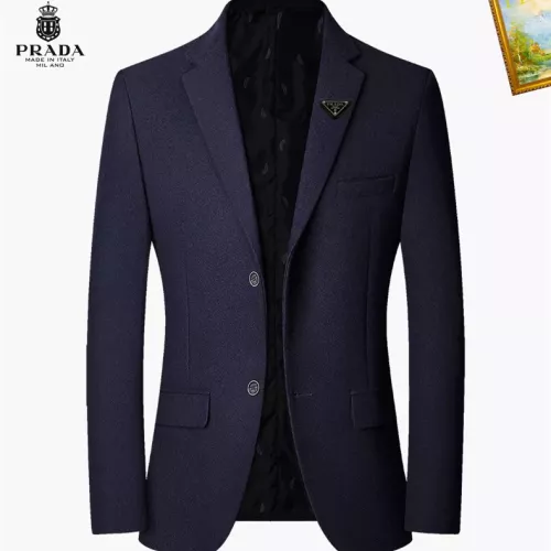 Prada Jackets Long Sleeved For Men #1385414 $68.00 USD, Wholesale Replica Prada Jackets