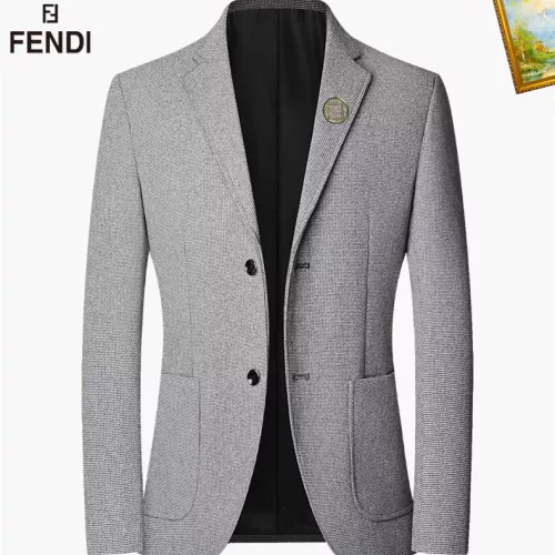 Fendi Jackets Long Sleeved For Men #1385433 $68.00 USD, Wholesale Replica Fendi Jackets