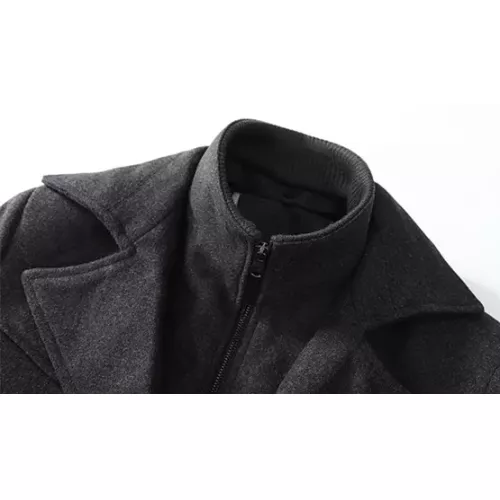 Replica Prada Coat Long Sleeved For Men #1385452 $80.00 USD for Wholesale