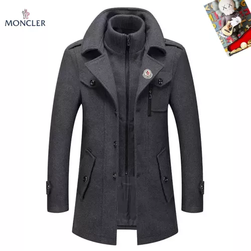 Moncler Coat Long Sleeved For Men #1385467 $80.00 USD, Wholesale Replica Moncler Coats