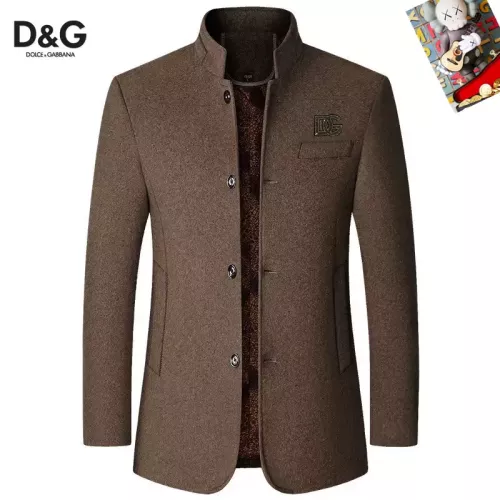 Dolce &amp; Gabbana D&amp;G Coat Long Sleeved For Men #1385493 $80.00 USD, Wholesale Replica Dolce &amp; Gabbana D&amp;G Coat