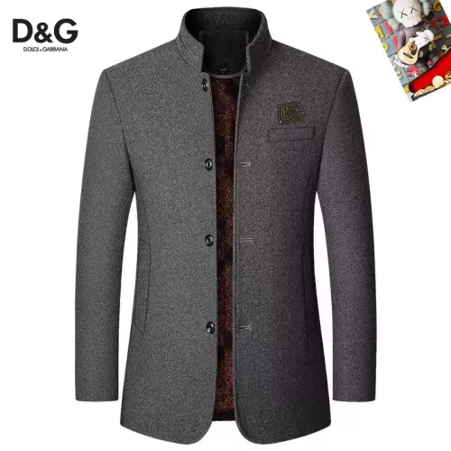 Dolce &amp; Gabbana D&amp;G Coat Long Sleeved For Men #1385494 $80.00 USD, Wholesale Replica Dolce &amp; Gabbana D&amp;G Coat