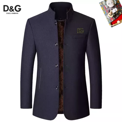 Dolce &amp; Gabbana D&amp;G Coat Long Sleeved For Men #1385495 $80.00 USD, Wholesale Replica Dolce &amp; Gabbana D&amp;G Coat