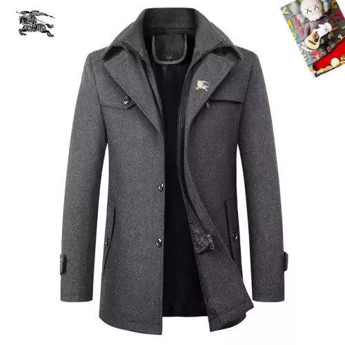 Burberry Coats Long Sleeved For Men #1385540 $80.00 USD, Wholesale Replica Burberry Coats