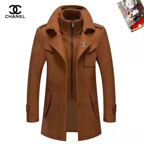 Chanel Coats Long Sleeved For Men #1385547 $80.00 USD, Wholesale Replica Chanel Coats