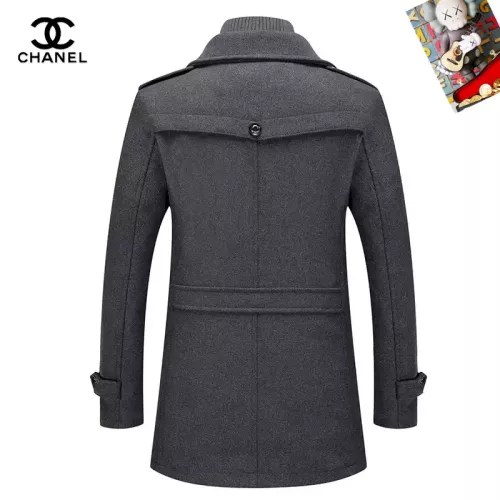 Replica Chanel Coats Long Sleeved For Men #1385548 $80.00 USD for Wholesale
