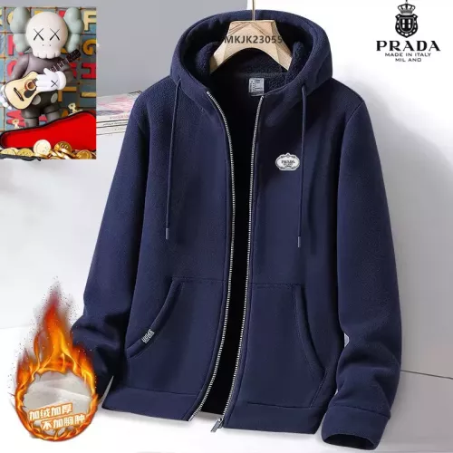 Prada Jackets Long Sleeved For Men #1385710 $64.00 USD, Wholesale Replica Prada Jackets