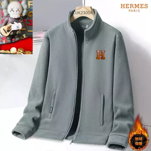 Hermes Jackets Long Sleeved For Men #1385763 $64.00 USD, Wholesale Replica Hermes Jackets
