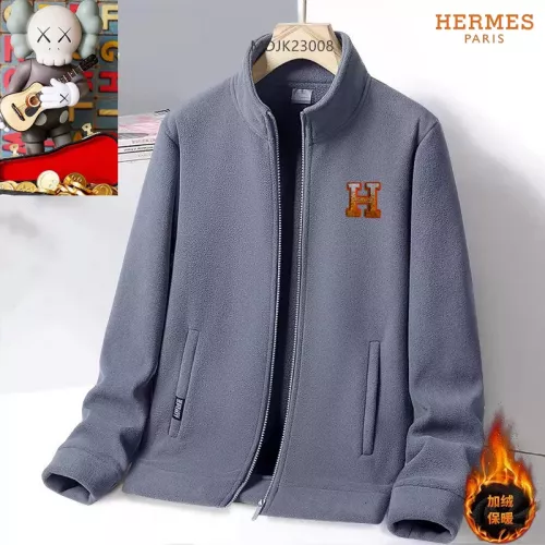 Hermes Jackets Long Sleeved For Men #1385764 $64.00 USD, Wholesale Replica Hermes Jackets