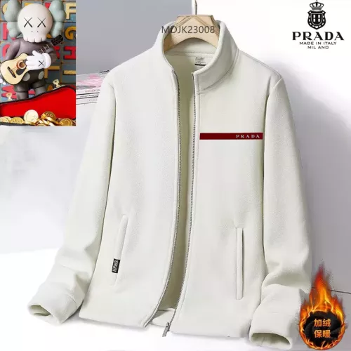 Prada Jackets Long Sleeved For Men #1385784 $64.00 USD, Wholesale Replica Prada Jackets