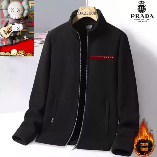 Prada Jackets Long Sleeved For Men #1385787 $64.00 USD, Wholesale Replica Prada Jackets