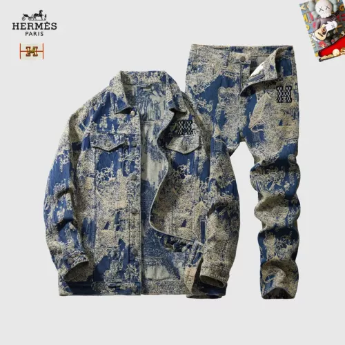 Hermes Tracksuits Long Sleeved For Men #1385803 $100.00 USD, Wholesale Replica Hermes Tracksuits