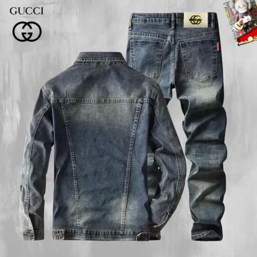 Replica Gucci Tracksuits Long Sleeved For Men #1385811 $100.00 USD for Wholesale