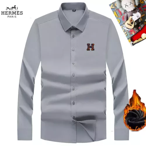 Hermes Shirts Long Sleeved For Unisex #1385815 $42.00 USD, Wholesale Replica Hermes Shirts