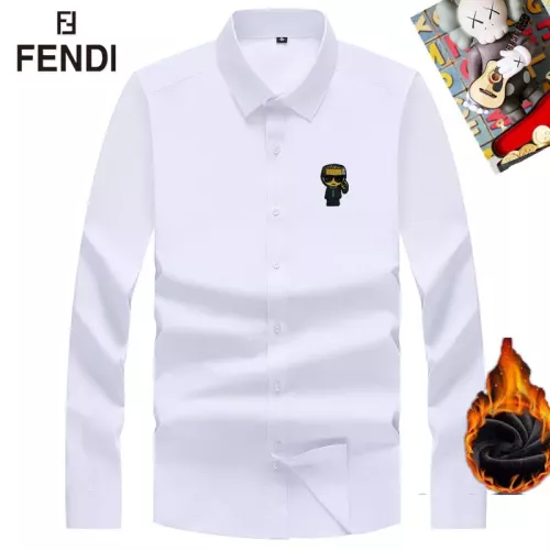 Fendi Shirts Long Sleeved For Unisex #1385873 $42.00 USD, Wholesale Replica Fendi Shirts
