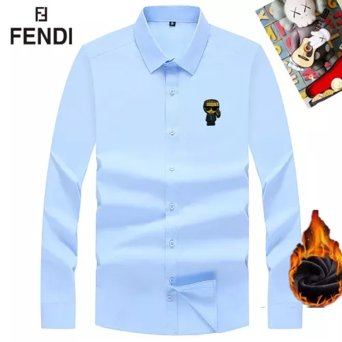 Fendi Shirts Long Sleeved For Unisex #1385874 $42.00 USD, Wholesale Replica Fendi Shirts