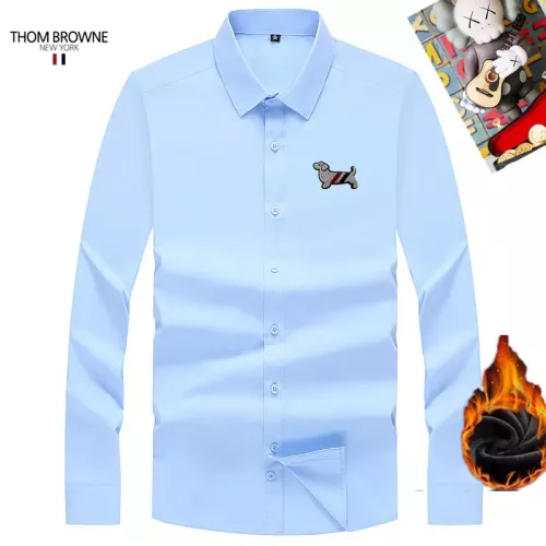 Thom Browne TB Shirts Long Sleeved For Unisex #1385878 $42.00 USD, Wholesale Replica Thom Browne TB Shirts