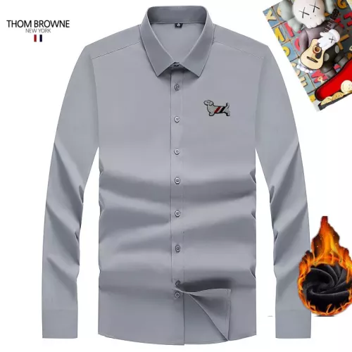 Thom Browne TB Shirts Long Sleeved For Unisex #1385879 $42.00 USD, Wholesale Replica Thom Browne TB Shirts