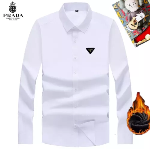 Prada Shirts Long Sleeved For Unisex #1385885 $42.00 USD, Wholesale Replica Prada Shirts