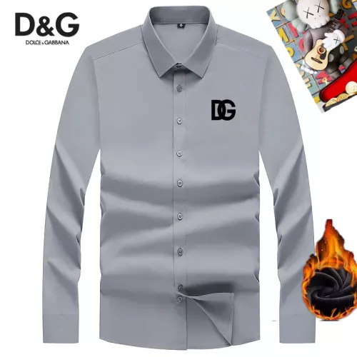 Dolce &amp; Gabbana D&amp;G Shirts Long Sleeved For Unisex #1385891 $42.00 USD, Wholesale Replica Dolce &amp; Gabbana D&amp;G Shirts