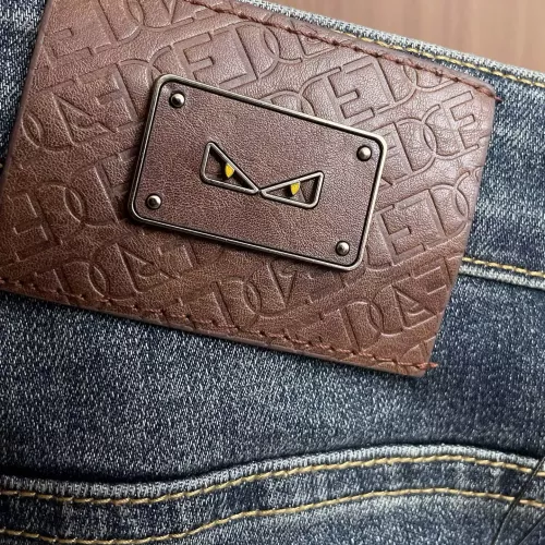 Replica Fendi Jeans For Men #1385907 $48.00 USD for Wholesale