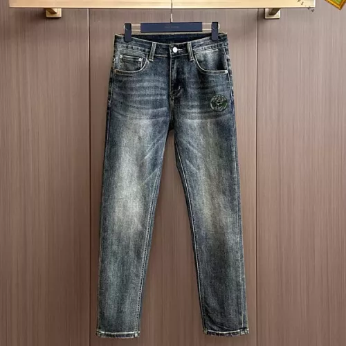 Replica Fendi Jeans For Men #1385907 $48.00 USD for Wholesale