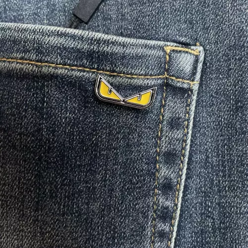 Replica Fendi Jeans For Men #1385907 $48.00 USD for Wholesale