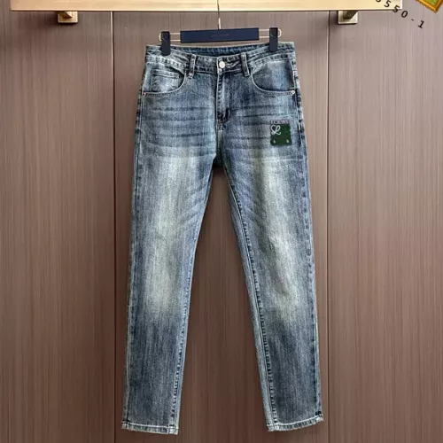 Replica LOEWE Jeans For Men #1385910 $48.00 USD for Wholesale