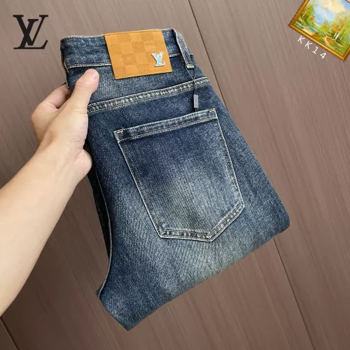 Louis Vuitton LV Jeans For Men #1385913 $48.00 USD, Wholesale Replica Louis Vuitton LV Jeans