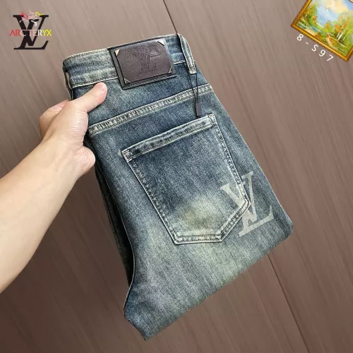 Louis Vuitton LV Jeans For Men #1385914 $48.00 USD, Wholesale Replica Louis Vuitton LV Jeans