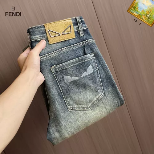 Fendi Jeans For Men #1385917 $48.00 USD, Wholesale Replica Fendi Jeans