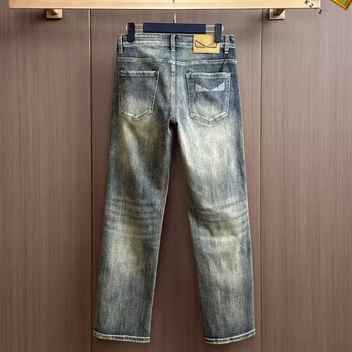Replica Fendi Jeans For Men #1385917 $48.00 USD for Wholesale