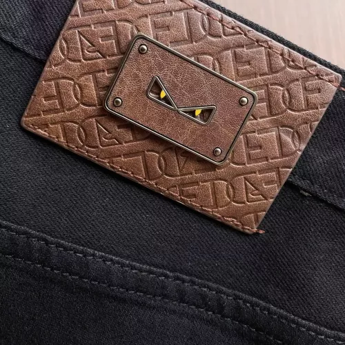 Replica Fendi Jeans For Men #1385923 $48.00 USD for Wholesale
