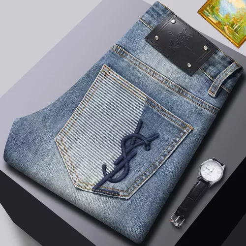 Yves Saint Laurent YSL Jeans For Men #1385940 $48.00 USD, Wholesale Replica Yves Saint Laurent YSL Jeans
