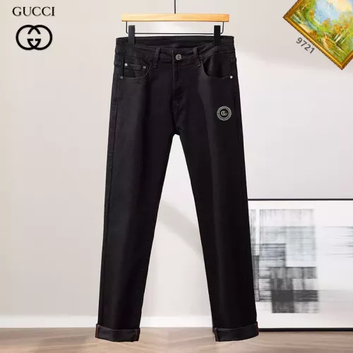 Replica Gucci Jeans For Men #1385954 $48.00 USD for Wholesale