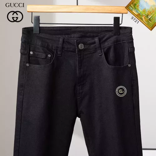 Replica Gucci Jeans For Men #1385954 $48.00 USD for Wholesale