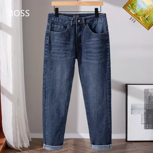 Replica Boss Jeans For Men #1385956 $48.00 USD for Wholesale