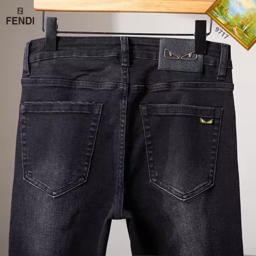 Replica Fendi Jeans For Men #1385965 $48.00 USD for Wholesale
